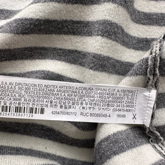 Zara Hooded Open Front Jacket - Size 11-12 - Picture 5 of 6